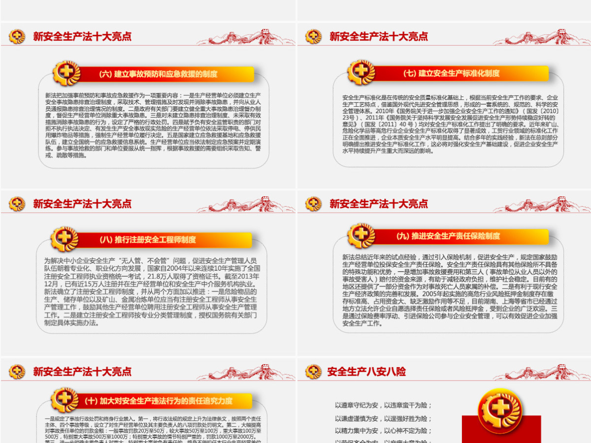 2021落实安全责任推动安全发展PPT红色醒目安全生产月安全培训PPT模板 2021落实安全责任推动安全发展PPT红色醒目安全生产月安全培训PPT模板
