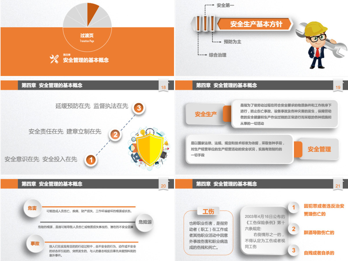 2020安全生产月企业安全管理人员安全生产管理培训PPT课件