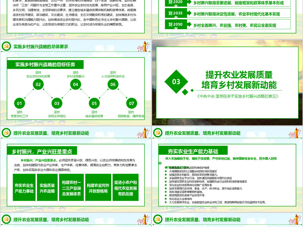 精准2019中央一号文件解读乡村振兴道路党课课件 精准2019中央一号文件解读乡村振兴道路党课课件