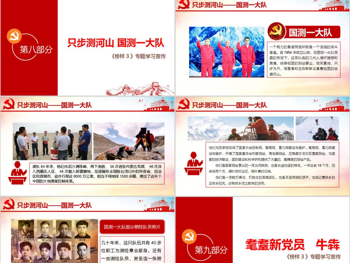 原创学习宣传榜样3宋书声贺星龙李元敏先进事迹党课PPT-含讲稿 原创学习宣传榜样3宋书声贺星龙李元敏先进事迹党课PPT-含讲稿