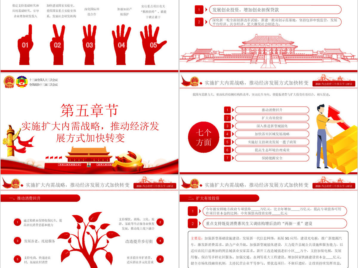 大气2020全国两会政府工作报告学习解读ppt 大气2020全国两会政府工作报告学习解读ppt
