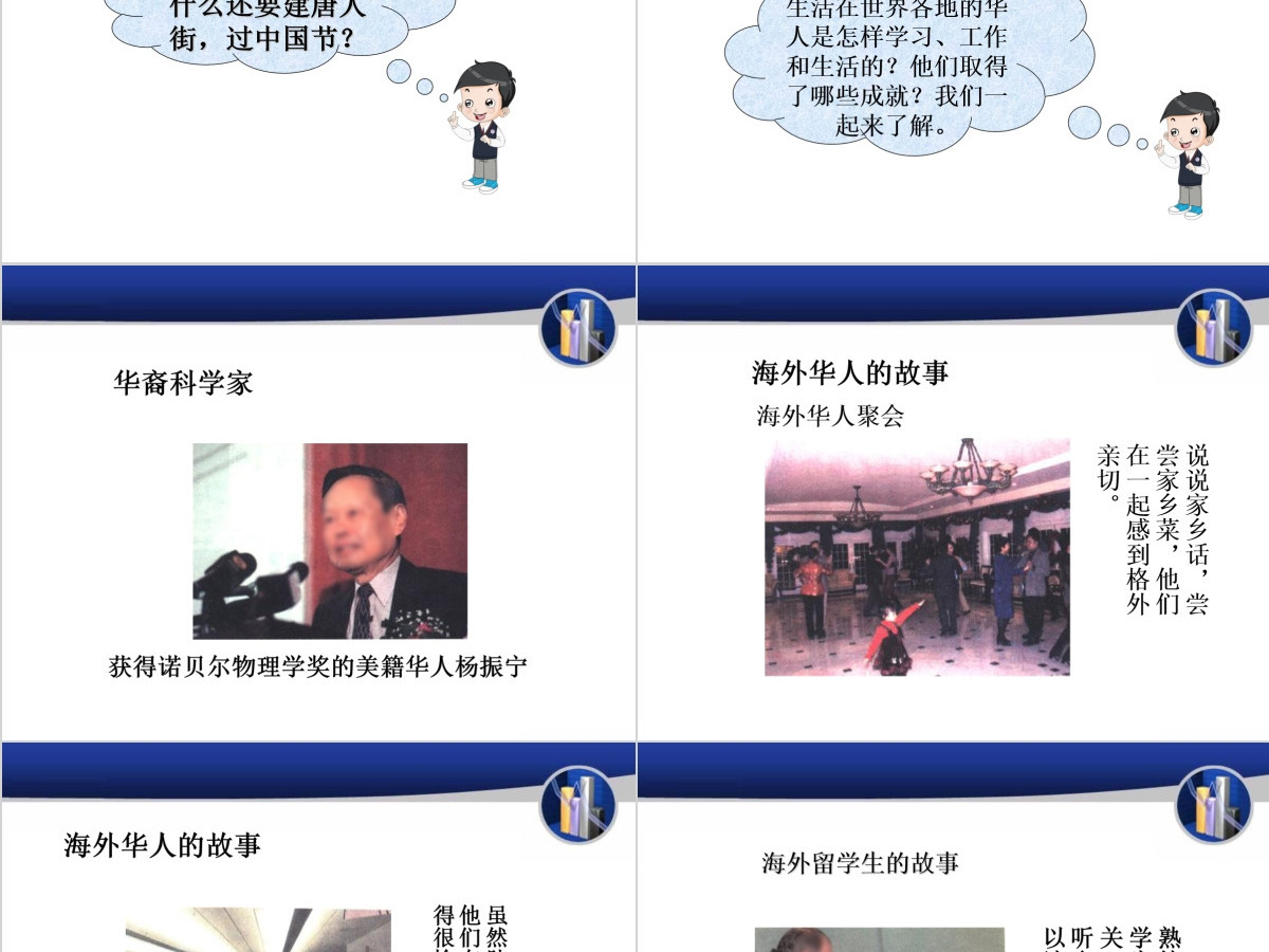 思想品德生活在世界各地的华人PPT课件 思想品德生活在世界各地的华人PPT课件
