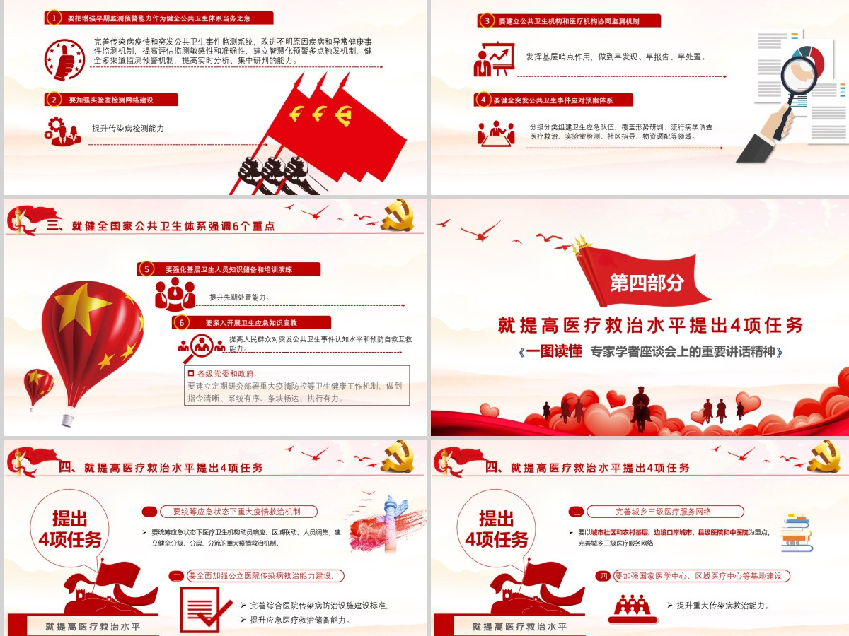 6月2日专家学者座谈会讲话精神构建强大的公共卫生体系学习党课--含讲稿