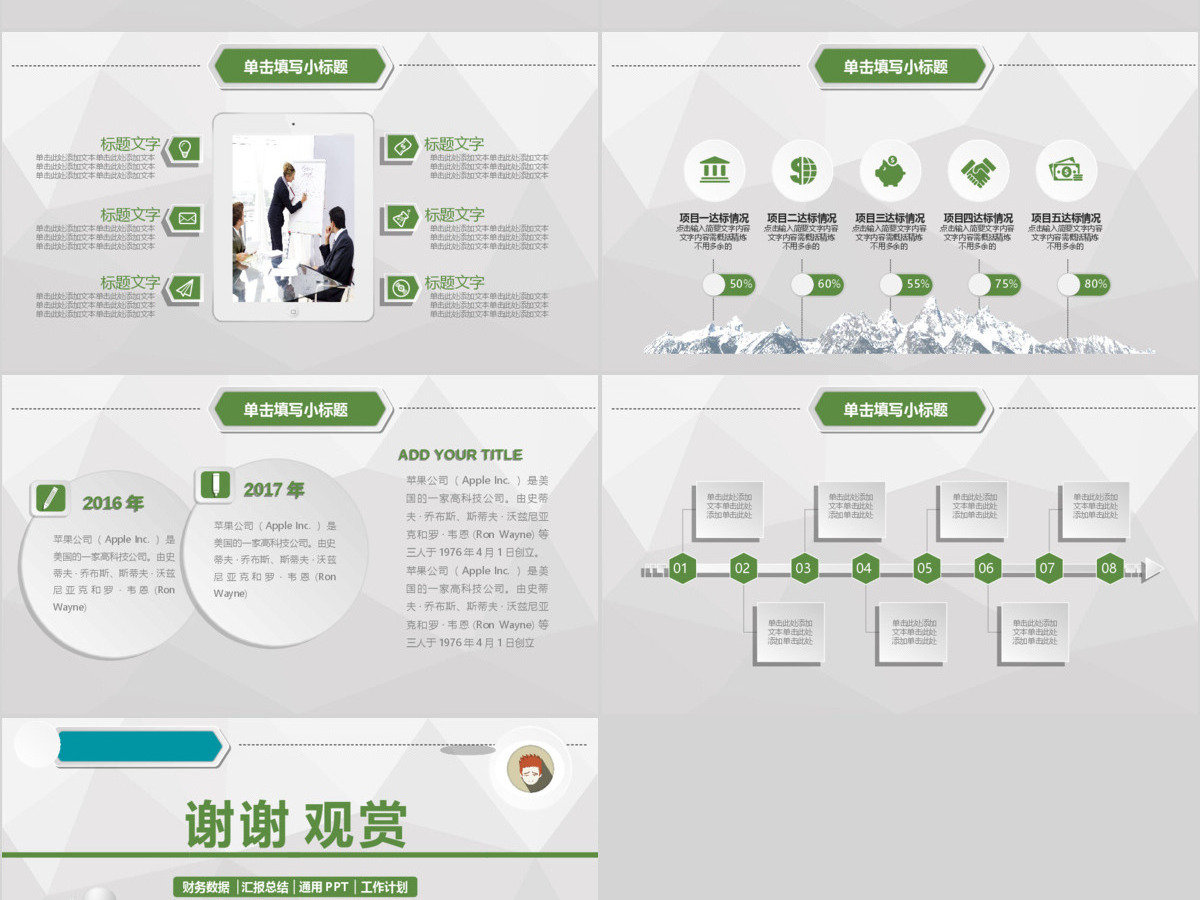 金融理财行业数据分析调研PPT模板 金融理财行业数据分析调研PPT模板