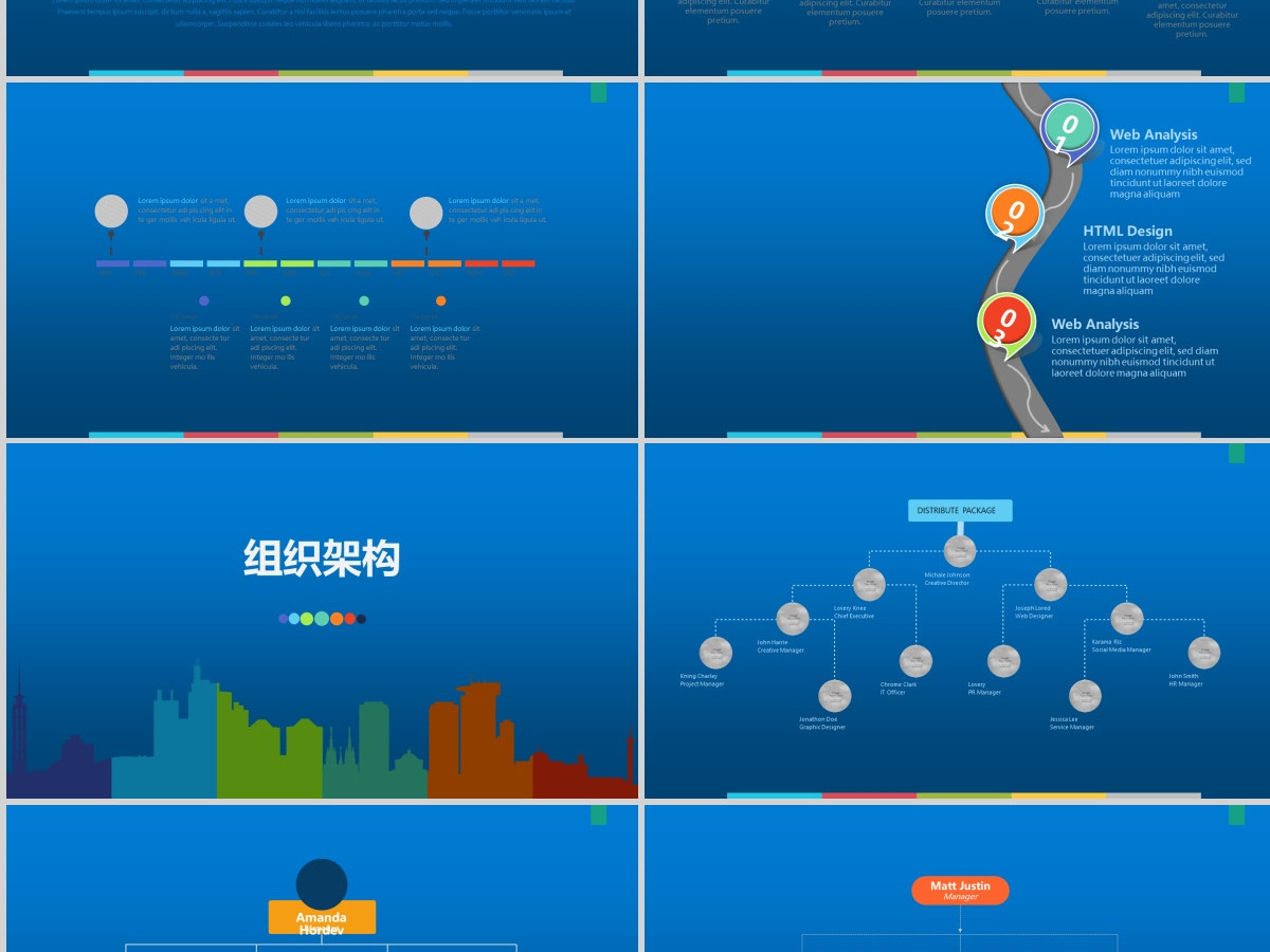 2024图表大全PPT模板