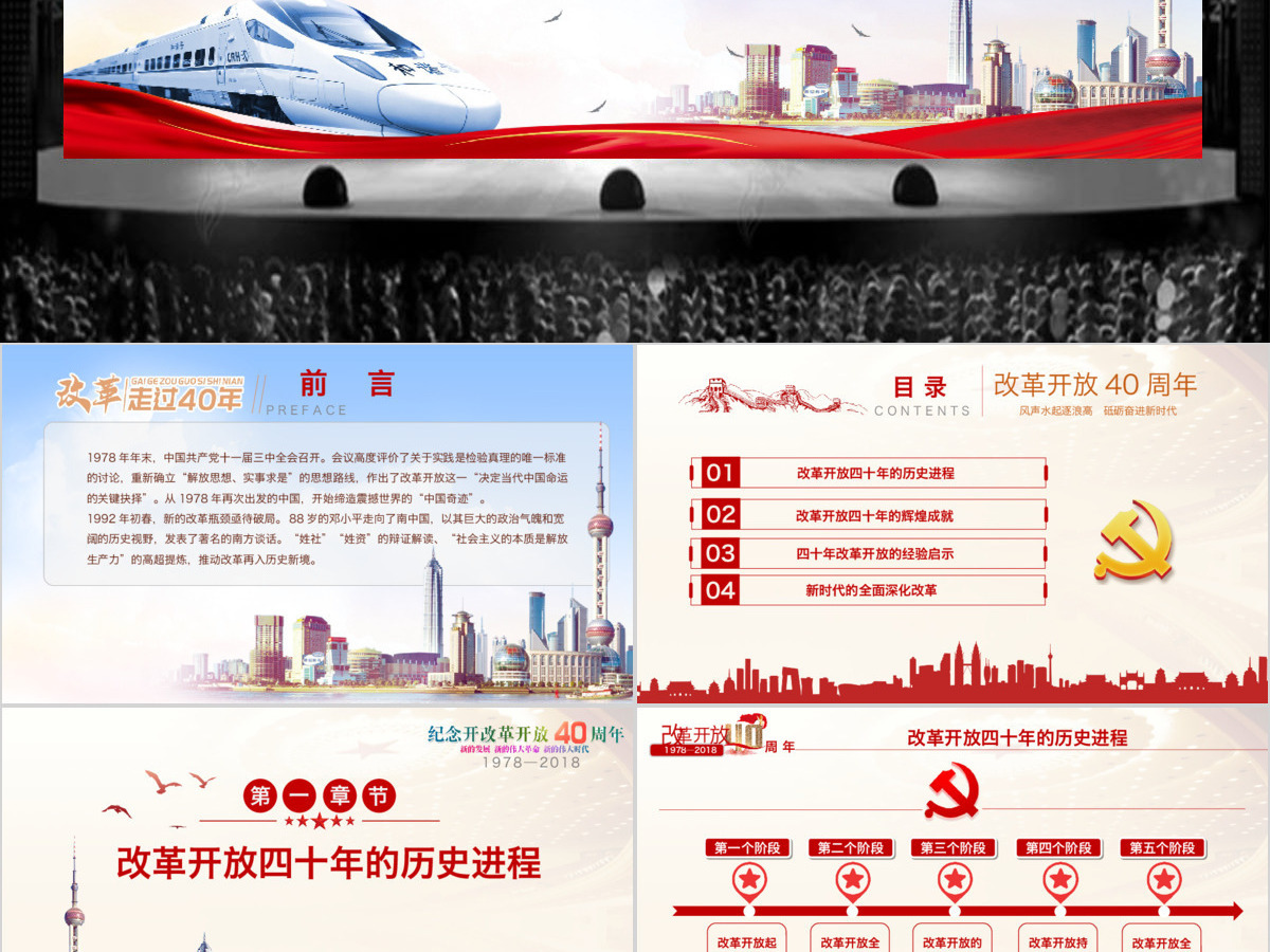 原创深化改革开放40周年成就经验党政党建党课 原创深化改革开放40周年成就经验党政党建党课