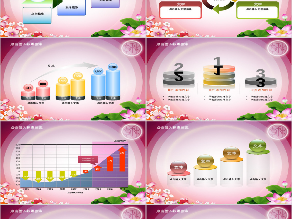 中秋节公司工作总结ppt模板设计 中秋节公司工作总结ppt模板设计