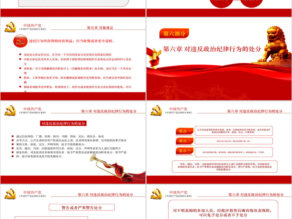 学习中国共产党廉洁自律准则条例解读ppt