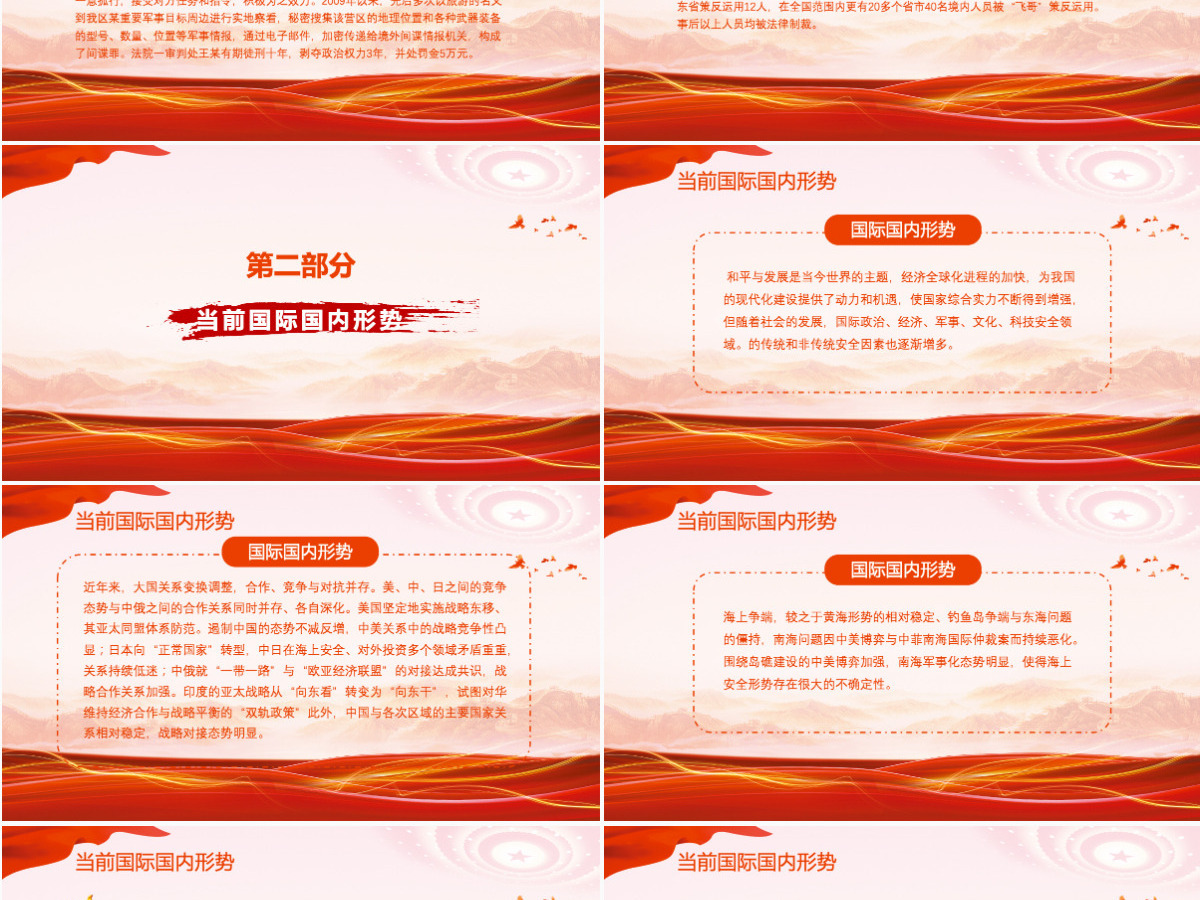 红色党风国家安全教育日介绍迎接党的二十大胜利召开营造良好氛围PPT