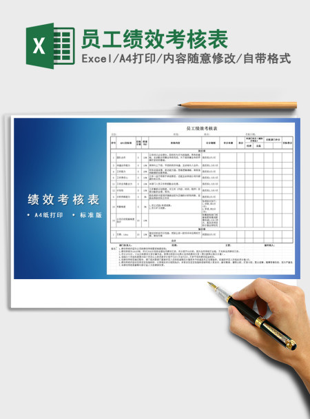 2021年员工绩效考核表