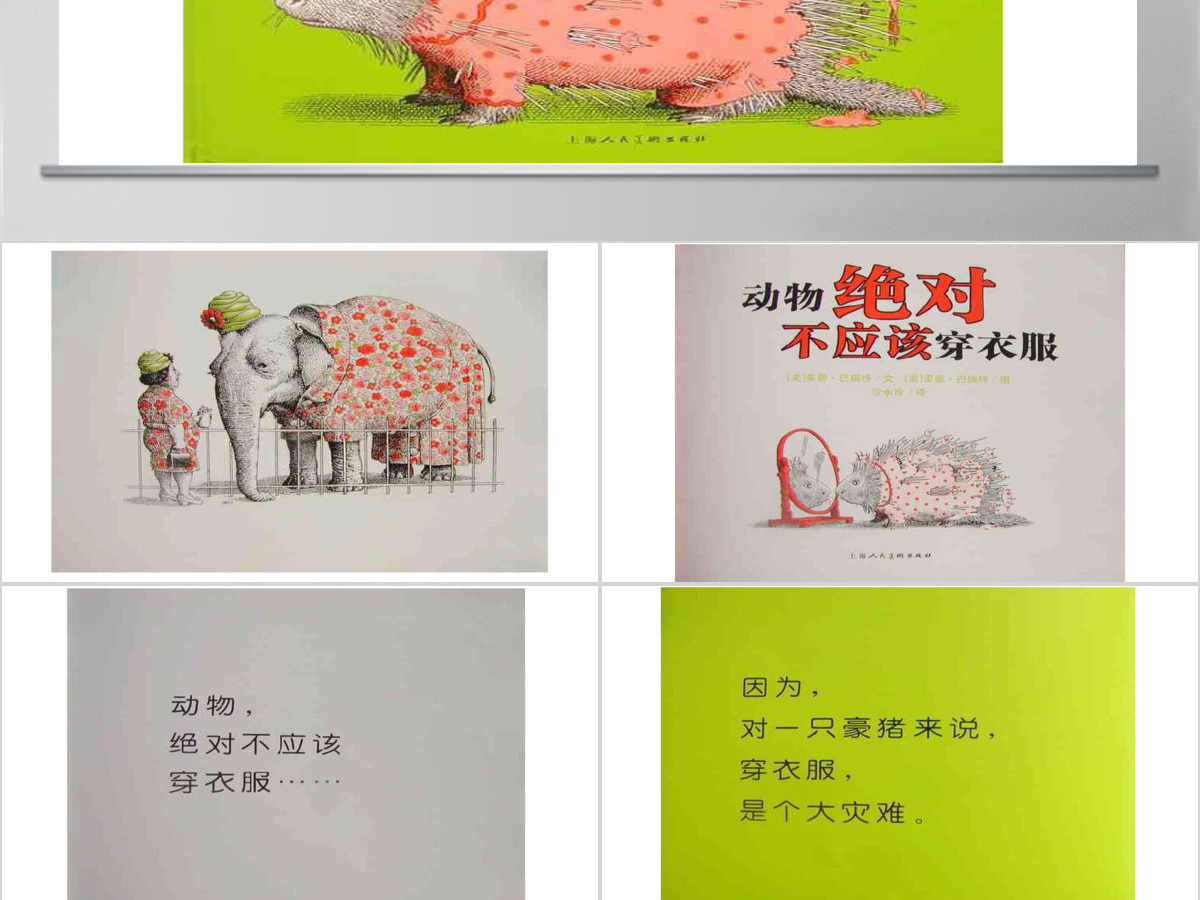 动物绝对不应该穿衣服 动物绝对不应该穿衣服
