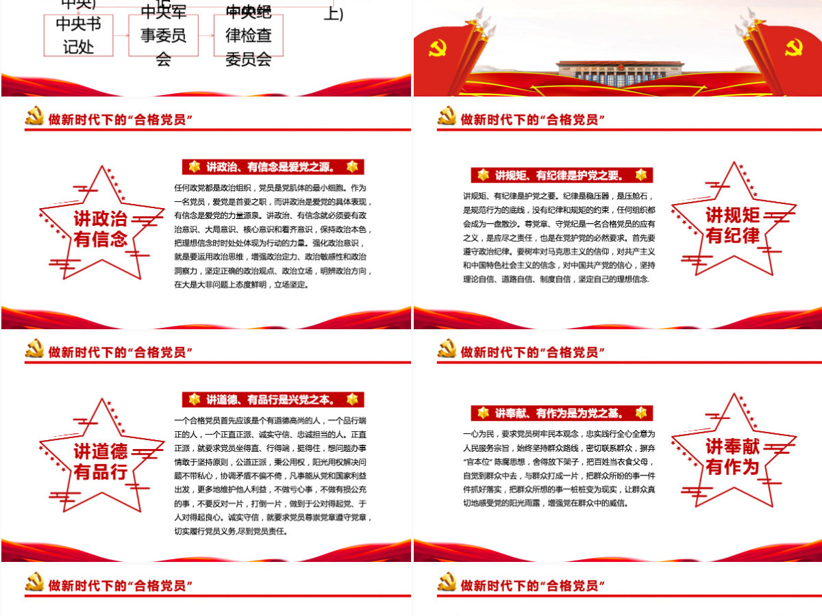 喜迎二十大永远跟党走红色党政风党员干部学习辅导微党课课件PPT 喜迎二十大永远跟党走红色党政风党员干部学习辅导微党课课件PPT