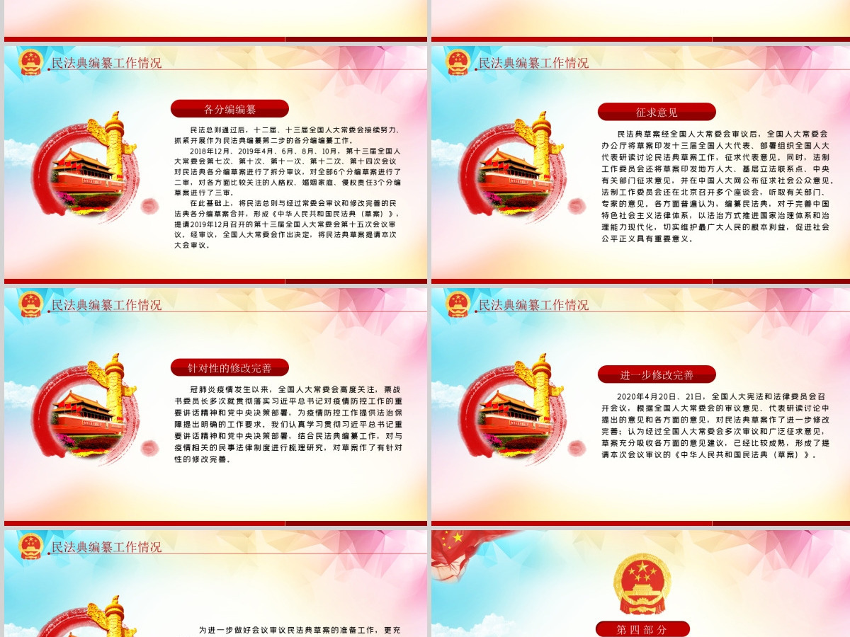 中华人民共和国民法典草案解读党课PPT--含讲稿 中华人民共和国民法典草案解读党课PPT--含讲稿