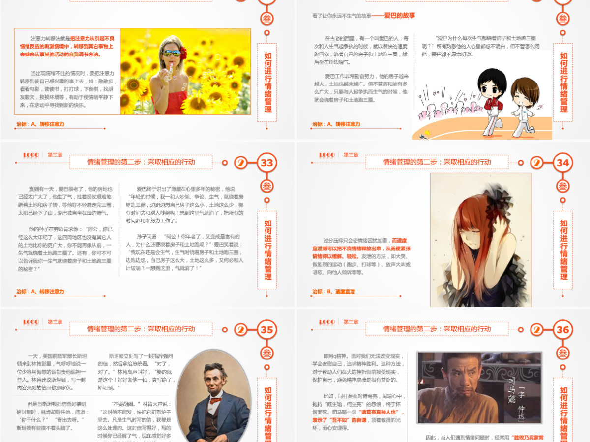 企业员工情绪管理培训指南PPT模板幻灯片 企业员工情绪管理培训指南PPT模板幻灯片