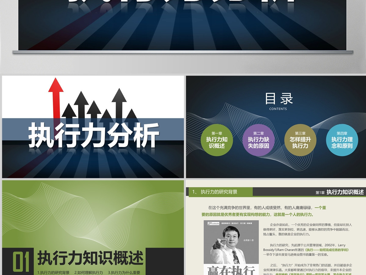 企业培训课程赢在执行力PPT 企业培训课程赢在执行力PPT