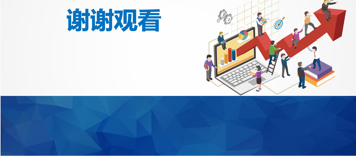 年终工作总结汇报类PPT模板