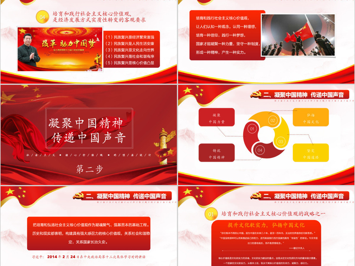 社会主义核心价值观党课学习PPT模版 社会主义核心价值观党课学习PPT模版