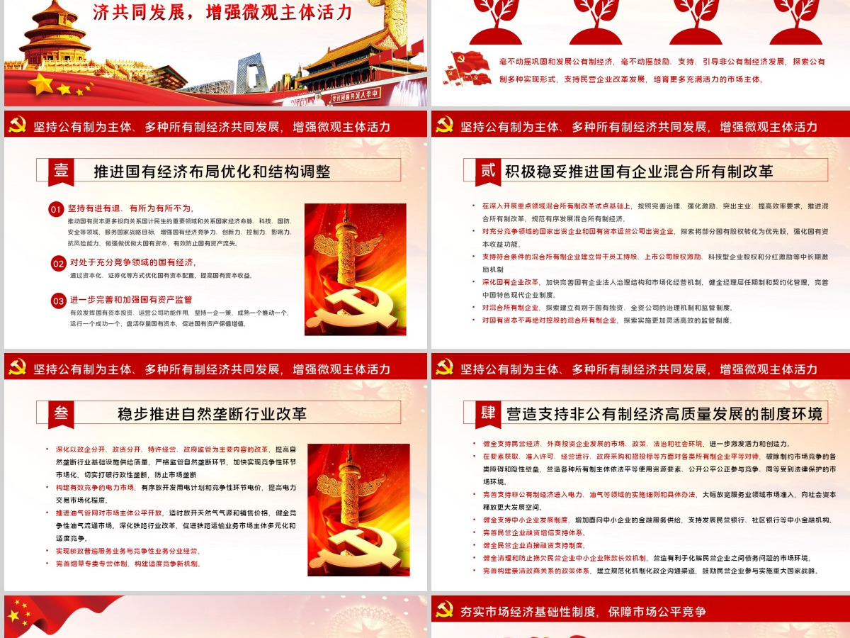 关于新时代加快完善社会主义市场经济体制的意见PPT
