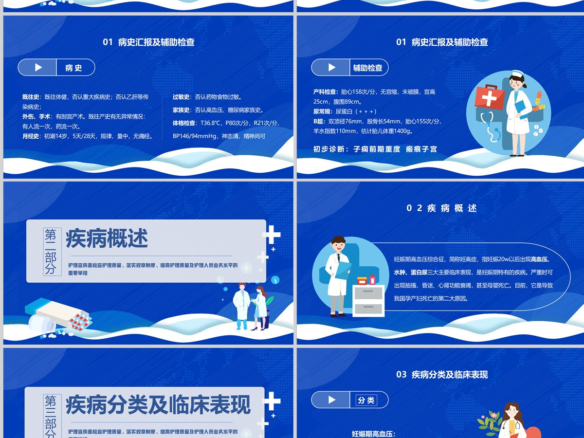 2024妊娠期护理查房PPT简约医疗风产科妊娠期高血压护理查房通用模板 2024妊娠期护理查房PPT简约医疗风产科妊娠期高血压护理查房通用模板