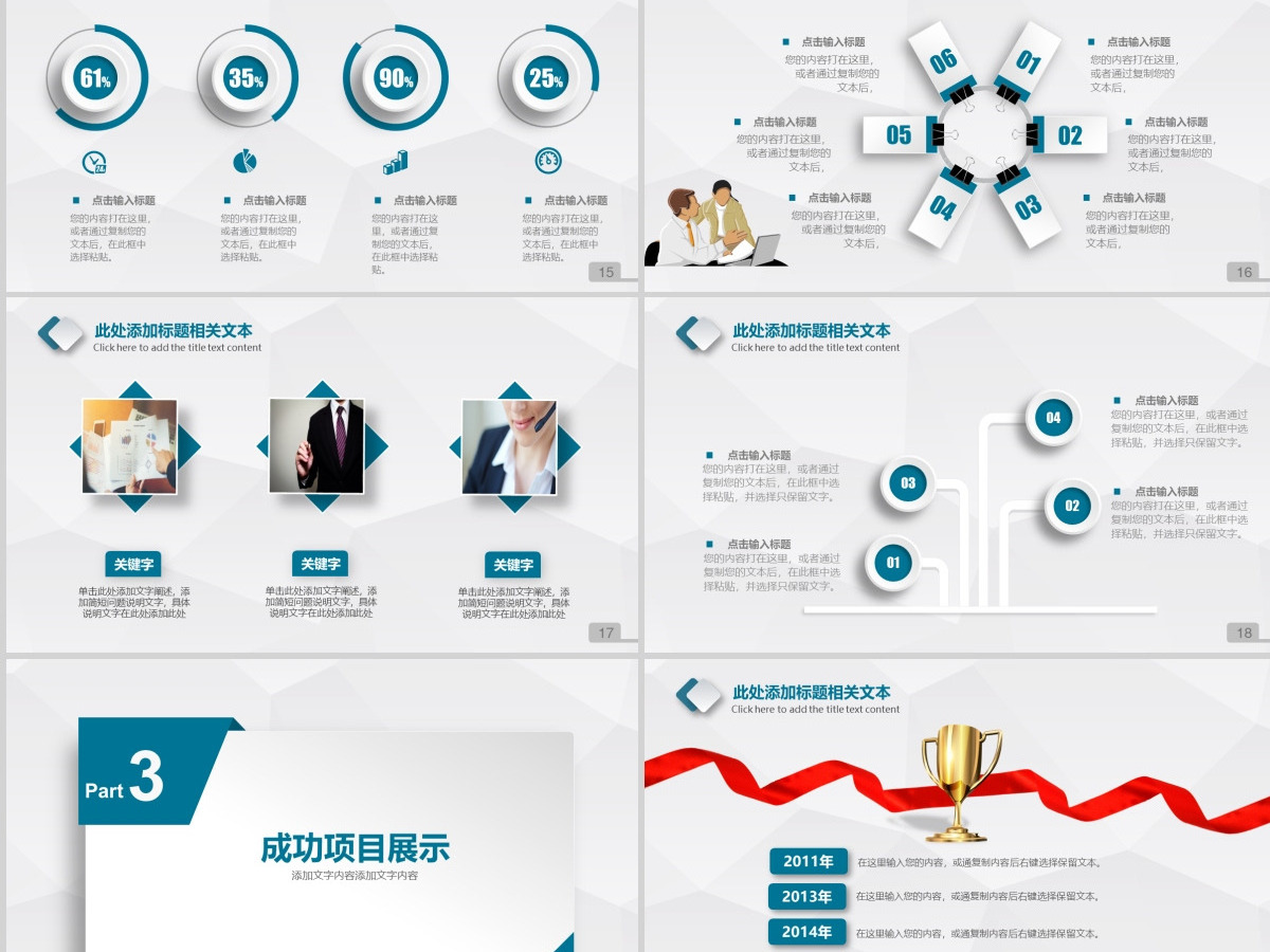 碧桂园房产森林城市会议总结通用动态ppt