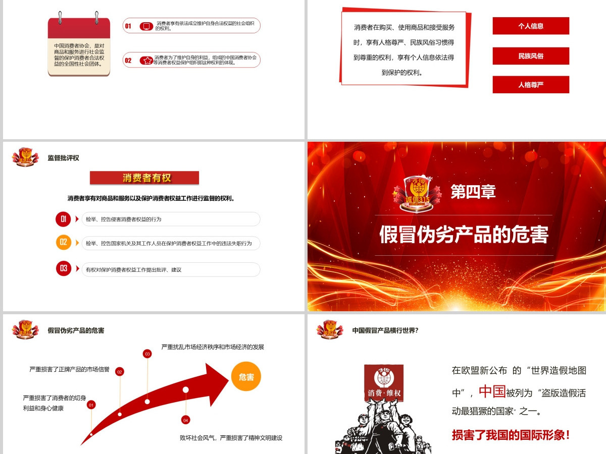 红色庄严大气315国际消费者权益保护日知识讲座PPT 红色庄严大气315国际消费者权益保护日知识讲座PPT