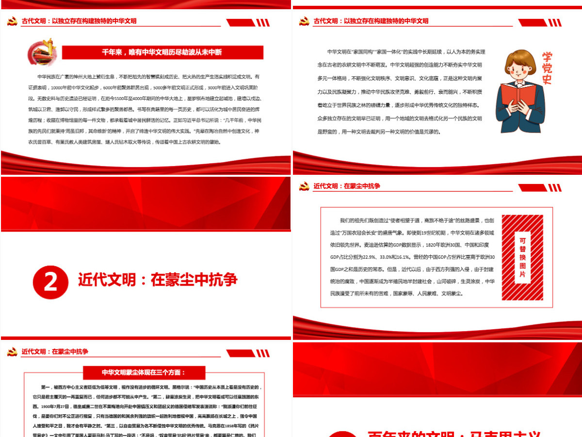 中华文明发展的历史嬗变党政风党员干部学习教育专题党课PPT-含讲稿 中华文明发展的历史嬗变党政风党员干部学习教育专题党课PPT-含讲稿