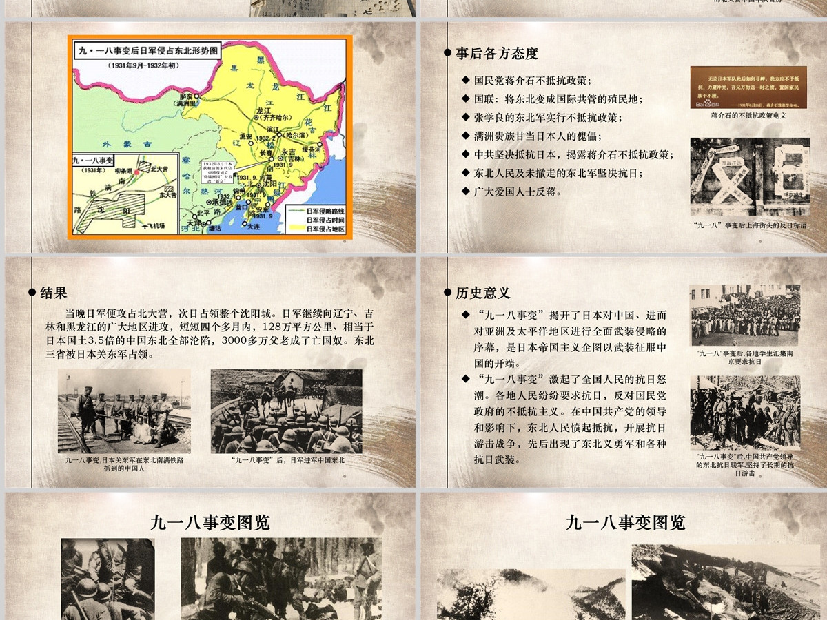 原创内容完整918九一八主题班会课件PPT-版权可商用 原创内容完整918九一八主题班会课件PPT-版权可商用