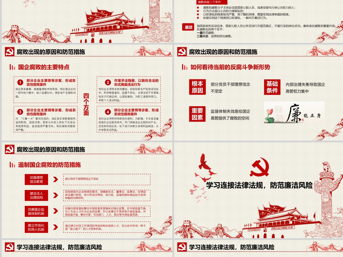 严守职业底线坚持廉洁从业公职人员廉洁从业培训课程廉政廉洁PPT