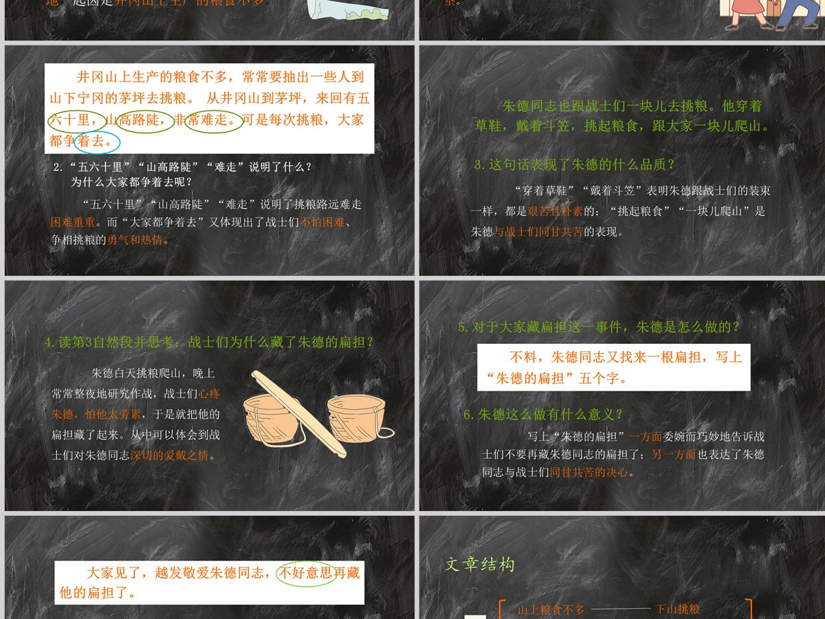 2022朱德的扁担课文第16课小学二年级语文上册部编人教版教学课件PPT