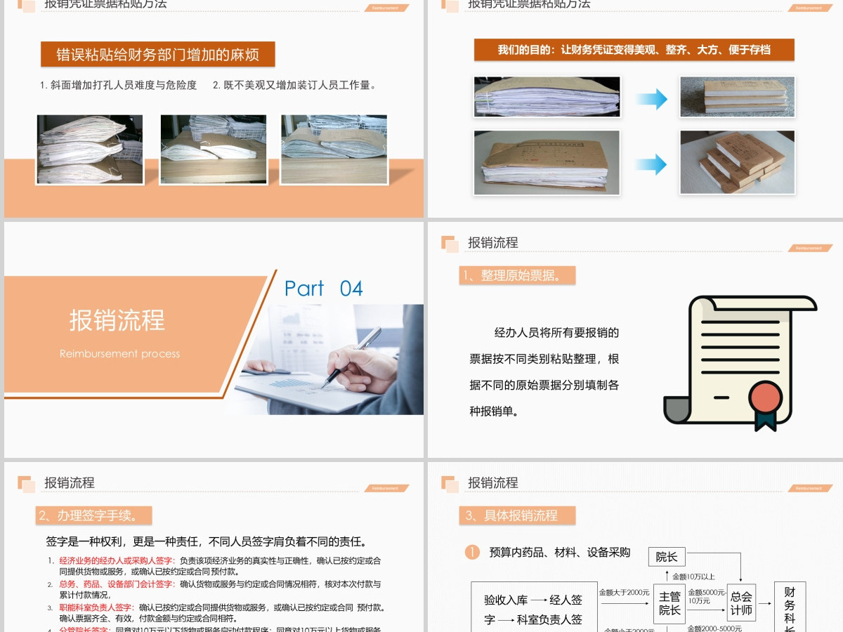2019财务报表PPT模板