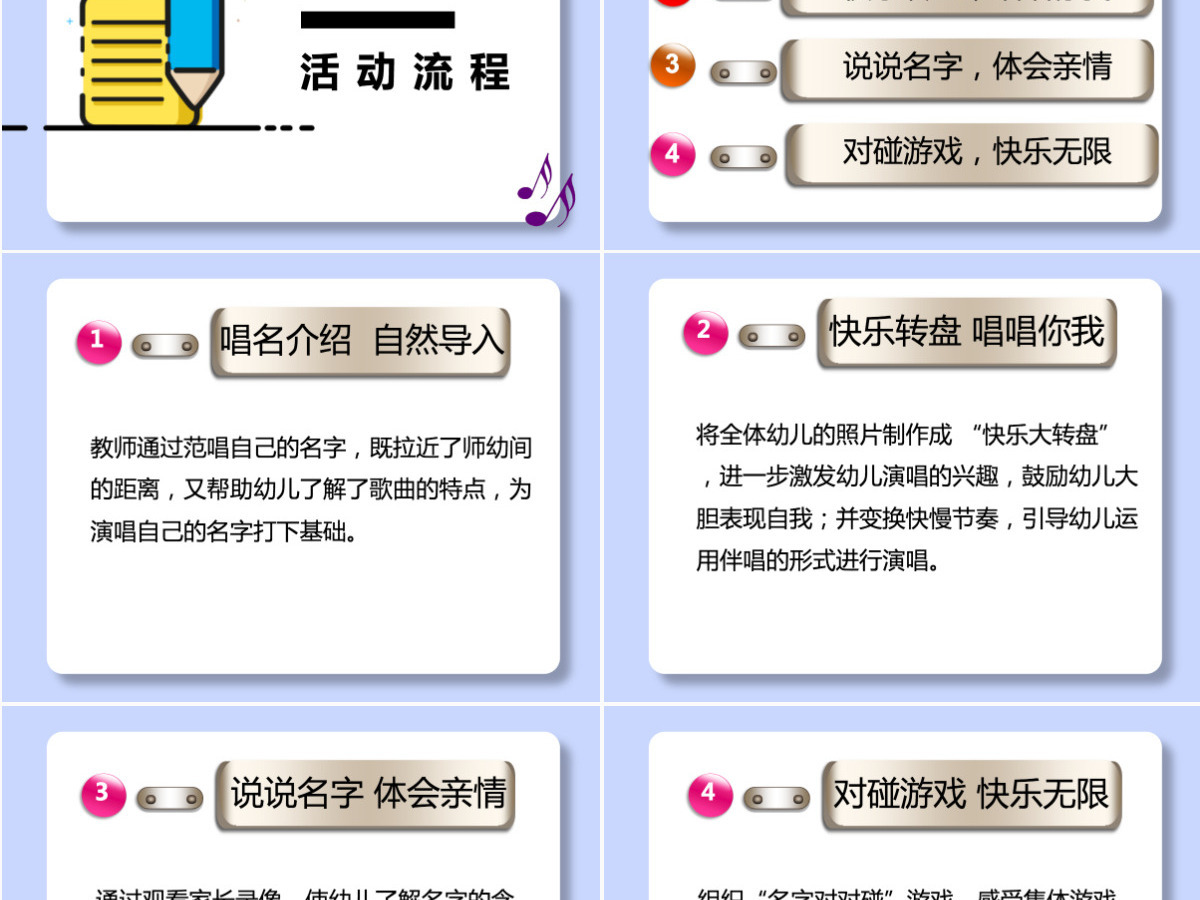 唱唱我的名字说课课件PPT