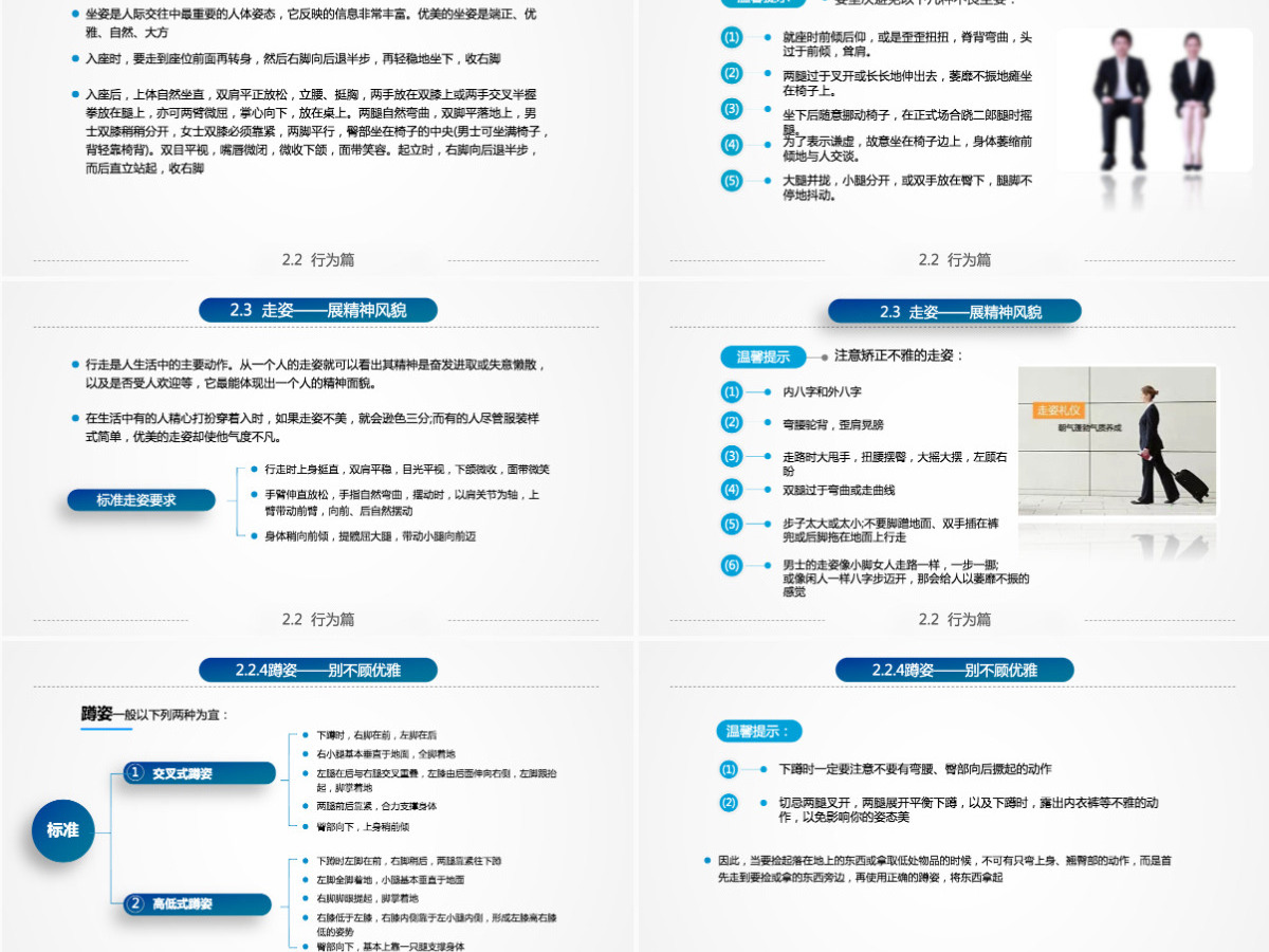 精美全面商务礼仪ppt