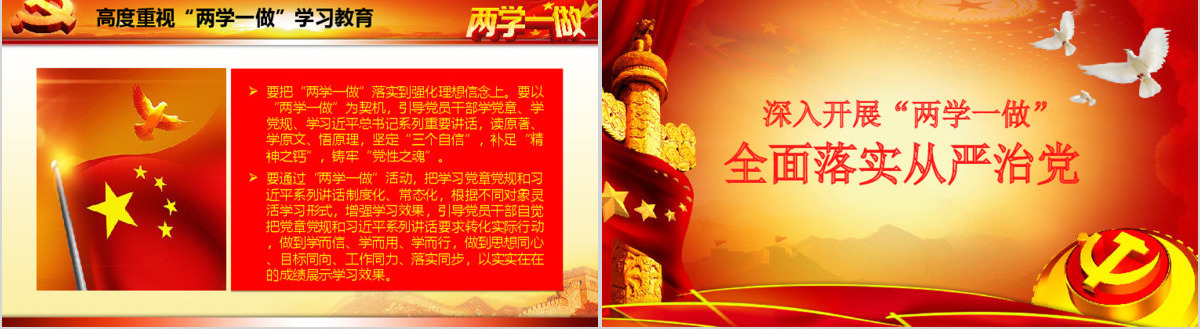 “两学一做”学习教育方案专题党课