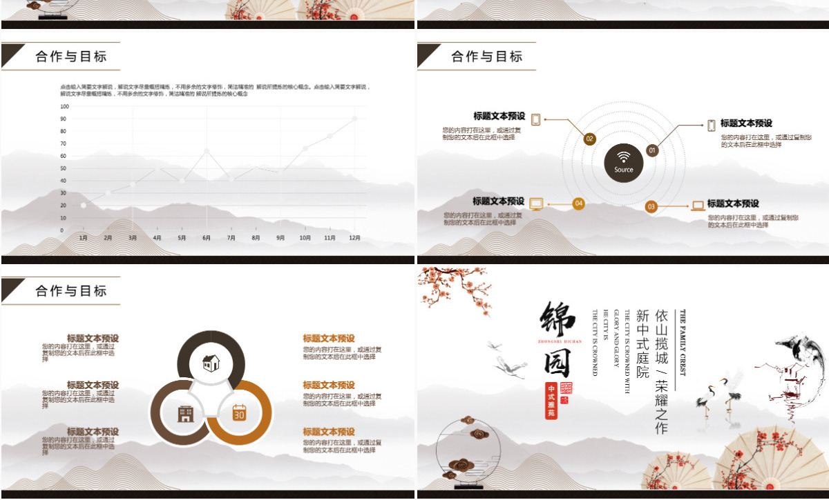 新式中国风房地产推介商业计划书