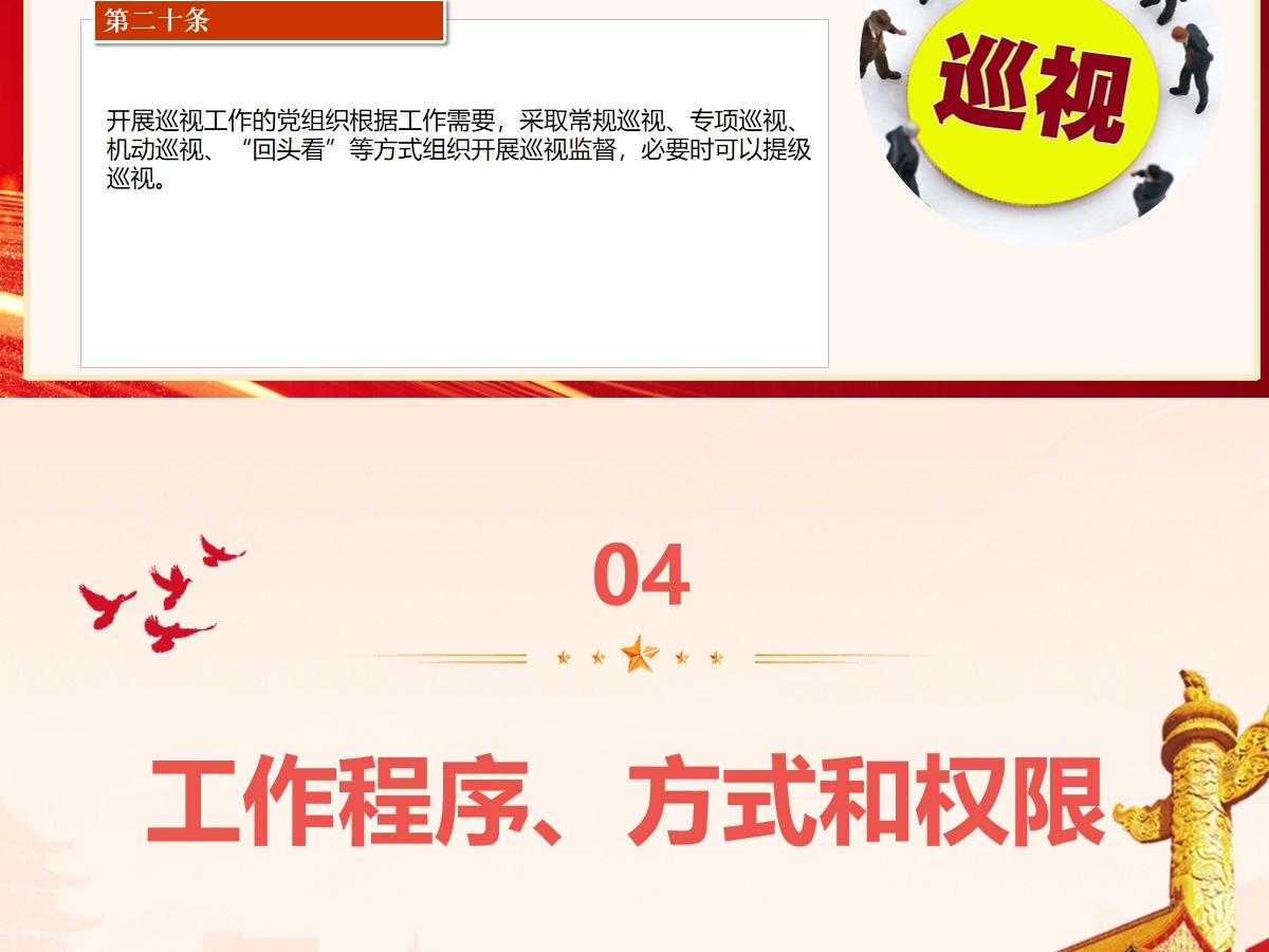  新修订《中国共产党巡视工作条例》条文对照学习