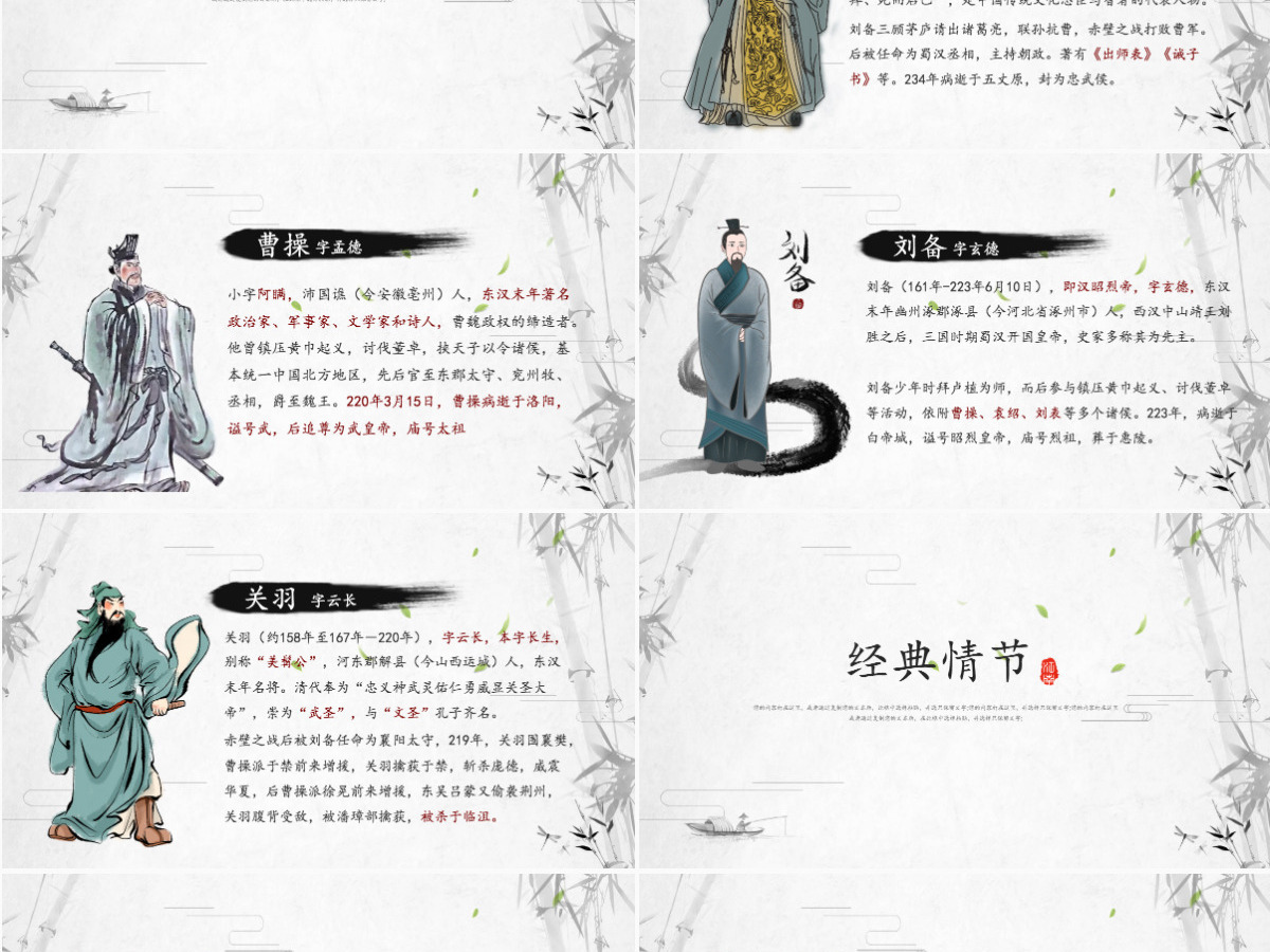 《三国演义》导读PPT中国古典名著导读教学课件 《三国演义》导读PPT中国古典名著导读教学课件