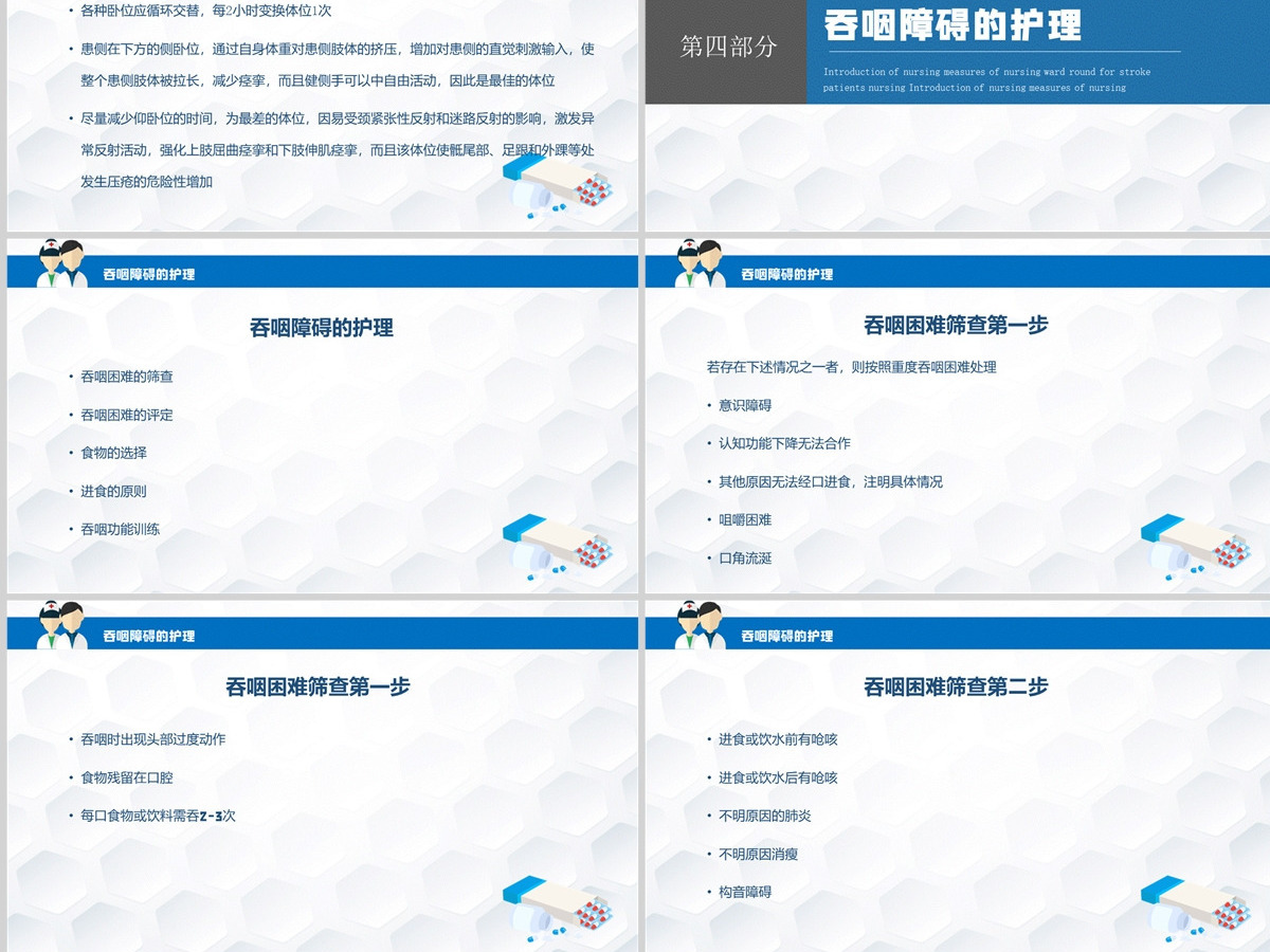 2022神经康复病区脑卒中的护理查房清新简约风护理查房通用PPT 2022神经康复病区脑卒中的护理查房清新简约风护理查房通用PPT