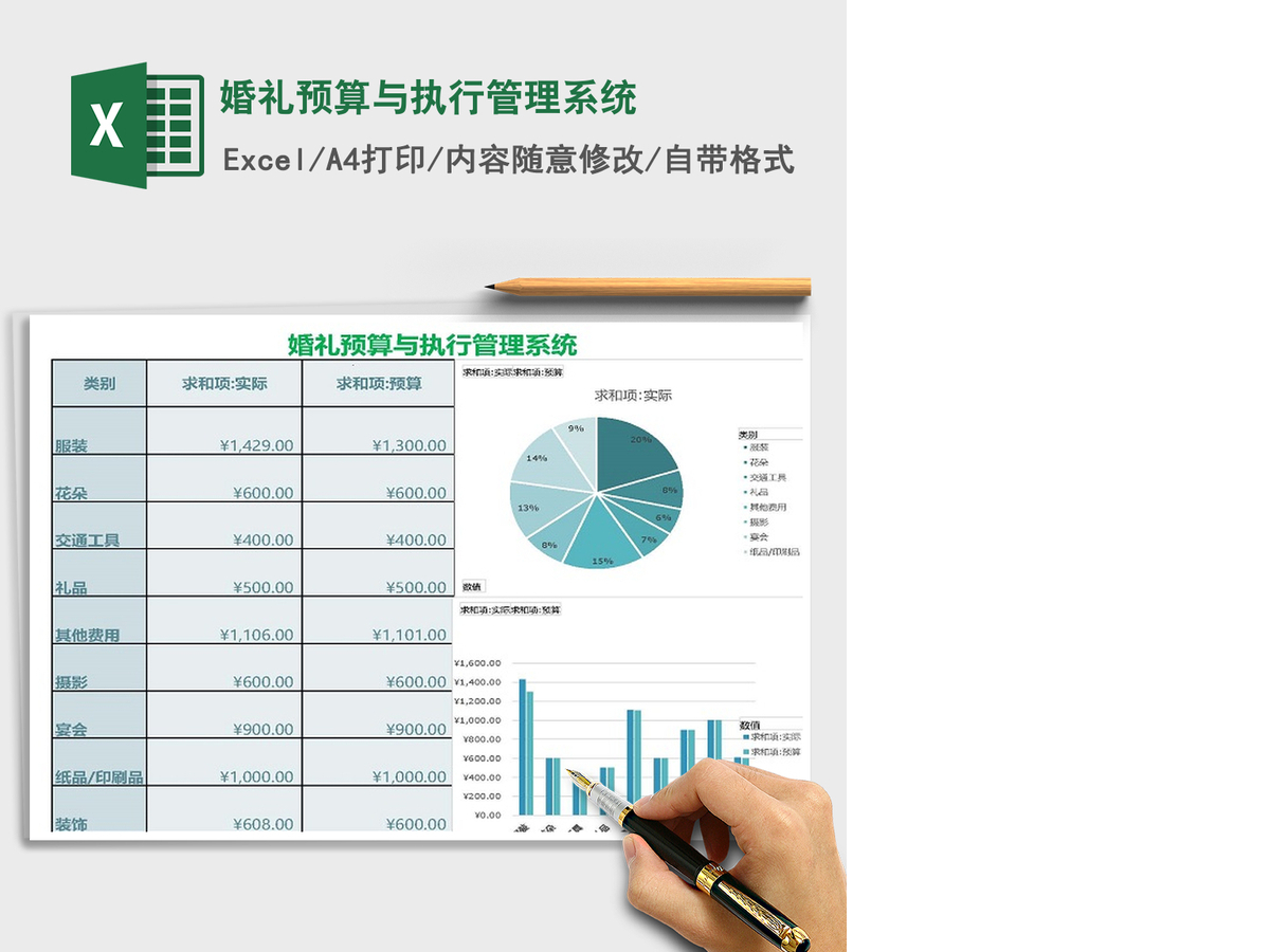 2021年婚礼预算与执行管理系统