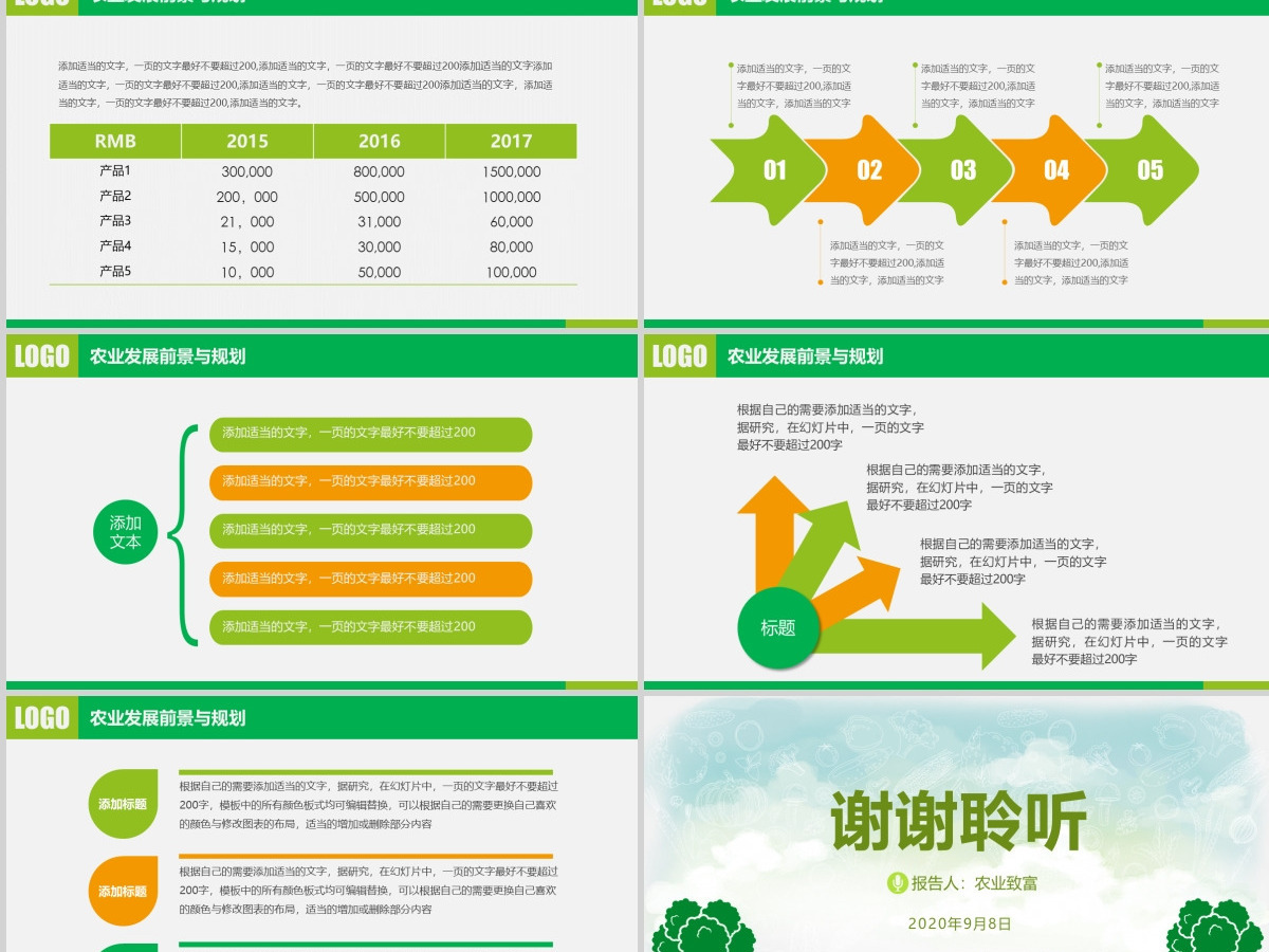 农业招商农产品宣传PPT 农业招商农产品宣传PPT