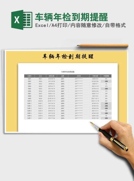 2021年车辆年检到期提醒 2021年车辆年检到期提醒