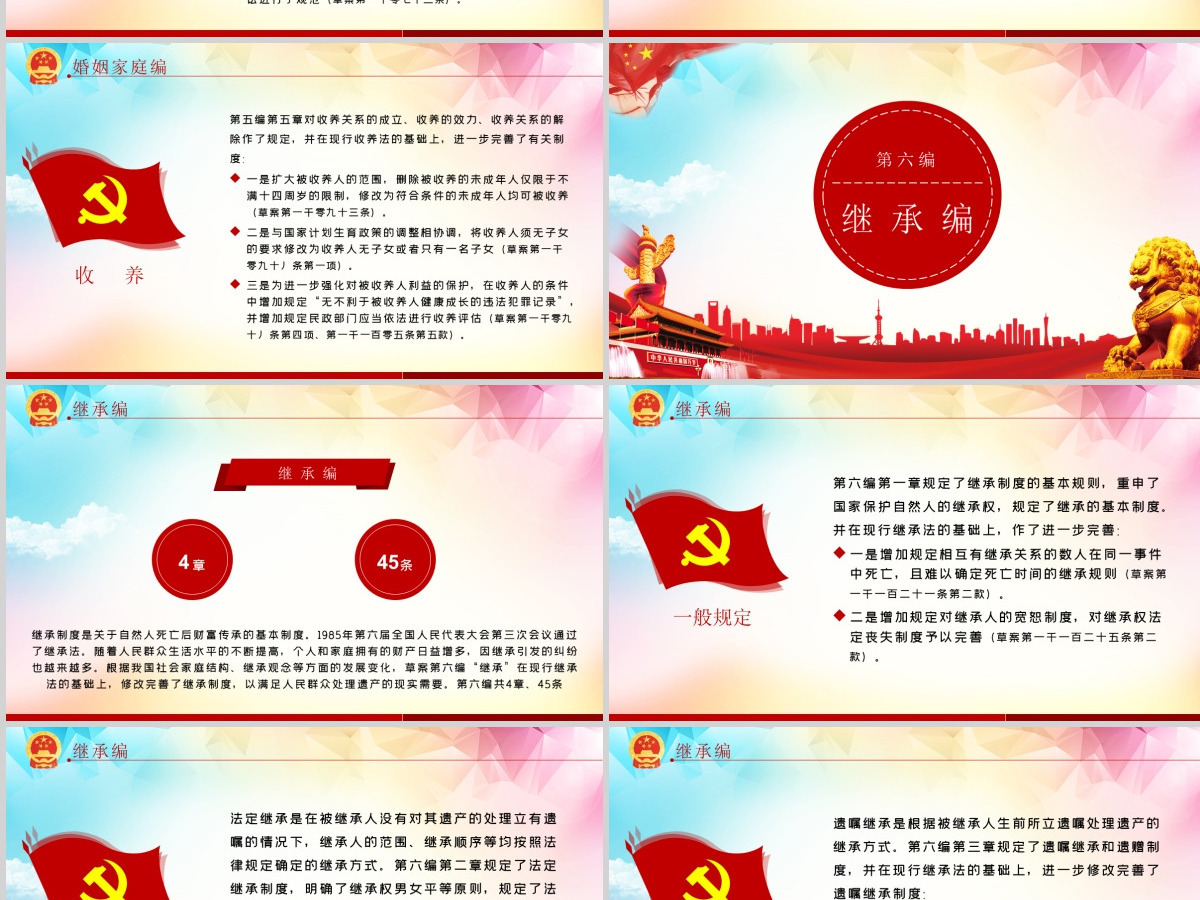 中华人民共和国民法典草案解读党课PPT--含讲稿 中华人民共和国民法典草案解读党课PPT--含讲稿