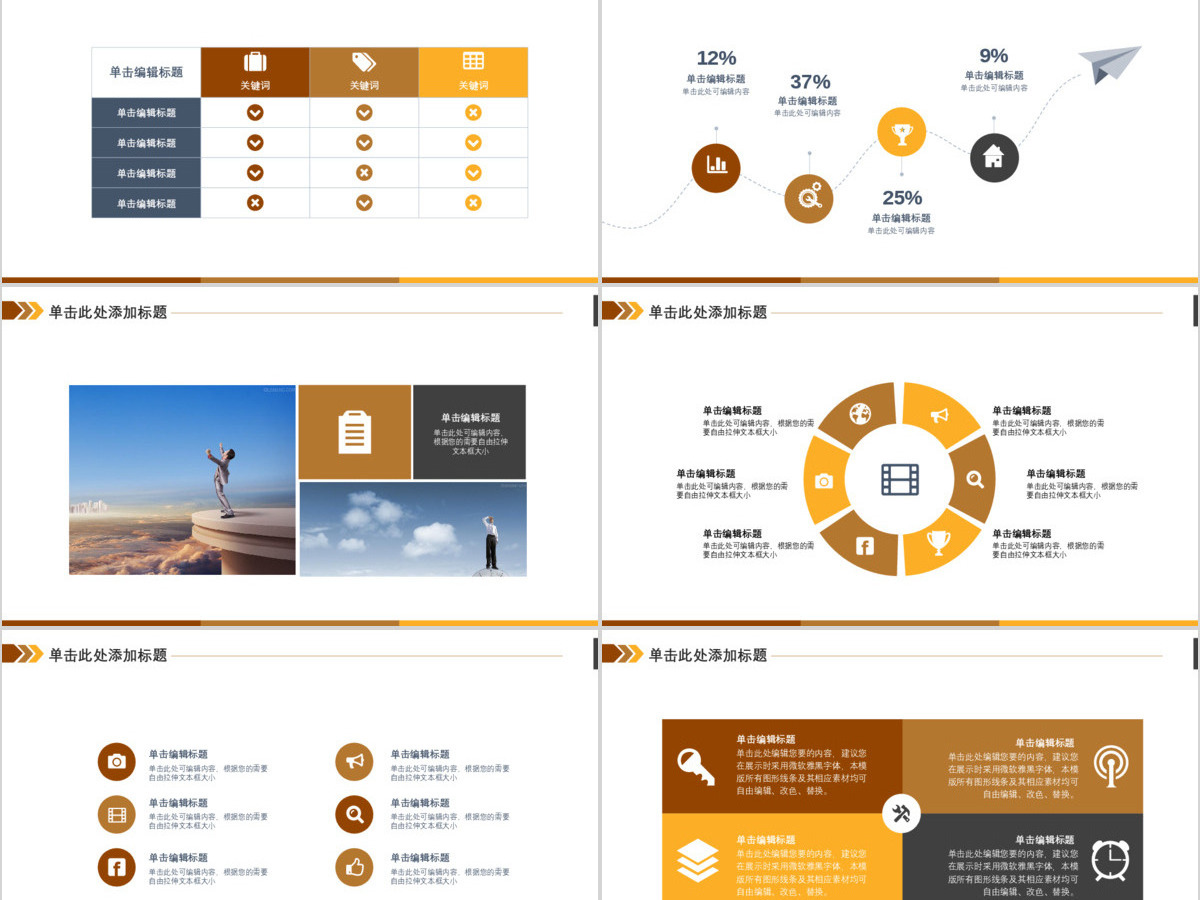 金融保险理财产品推广销售PPT模板幻灯片