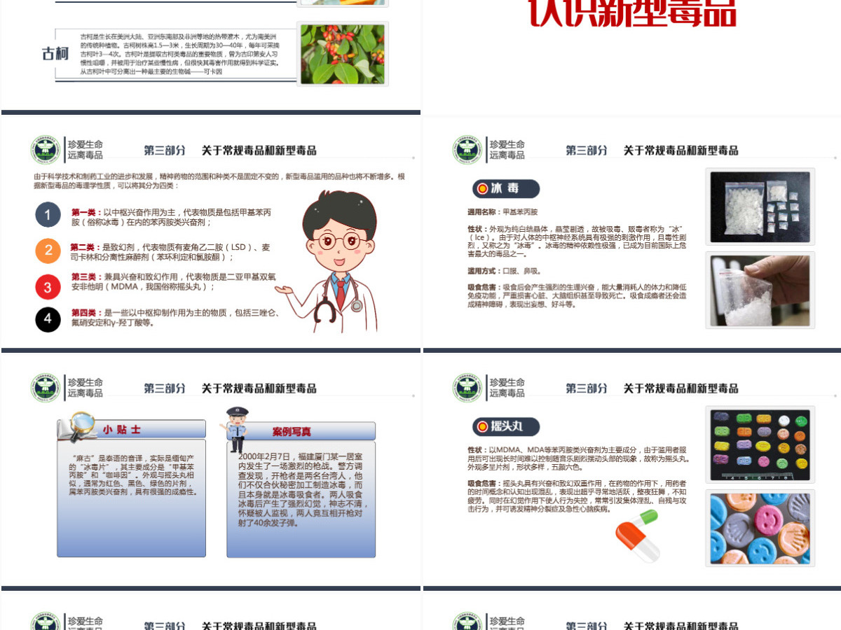 2021国际禁毒日珍爱生命远离毒品禁毒拒毒教育通用模板