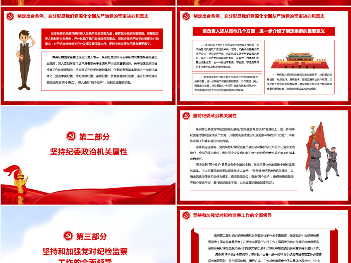 更好履行新时代纪检机关职责使命的基本遵循大气解读《中国共产党纪律检查委员会工作条例》专题党课课件PPT-含讲稿 更好履行新时代纪检机关职责使命的基本遵循大气解读《中国共产党纪律检查委员会工作条例》专题党课课件PPT-含讲稿