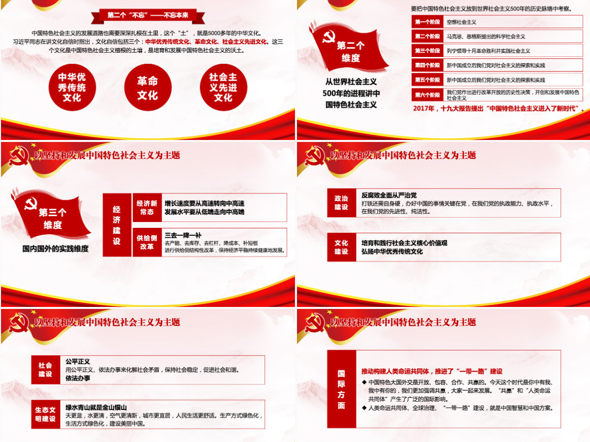 领会新时代中国特色社会主义思想党课PPT-含讲稿 领会新时代中国特色社会主义思想党课PPT-含讲稿
