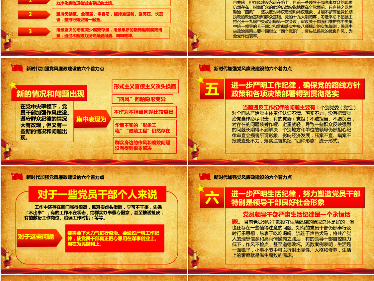 新时代党风廉政建设PPT-含讲稿