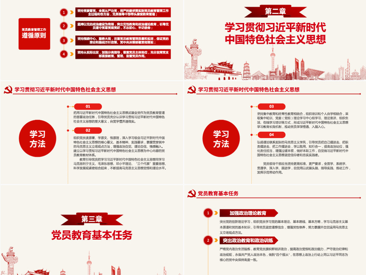 原创学习解读中国共产党党员教育管理工作条例PPT-含讲稿 原创学习解读中国共产党党员教育管理工作条例PPT-含讲稿