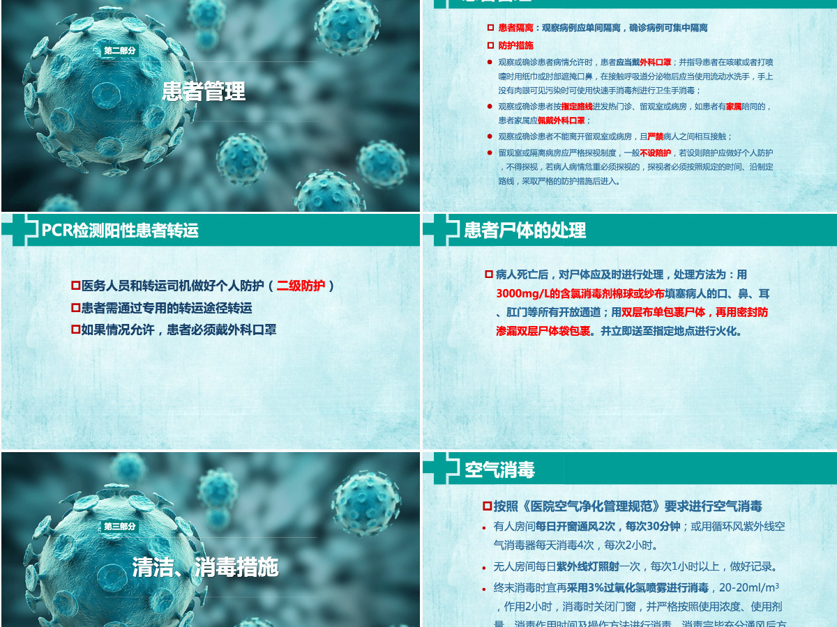 新型冠状病毒感染的肺炎医院感染预防与控制PPT