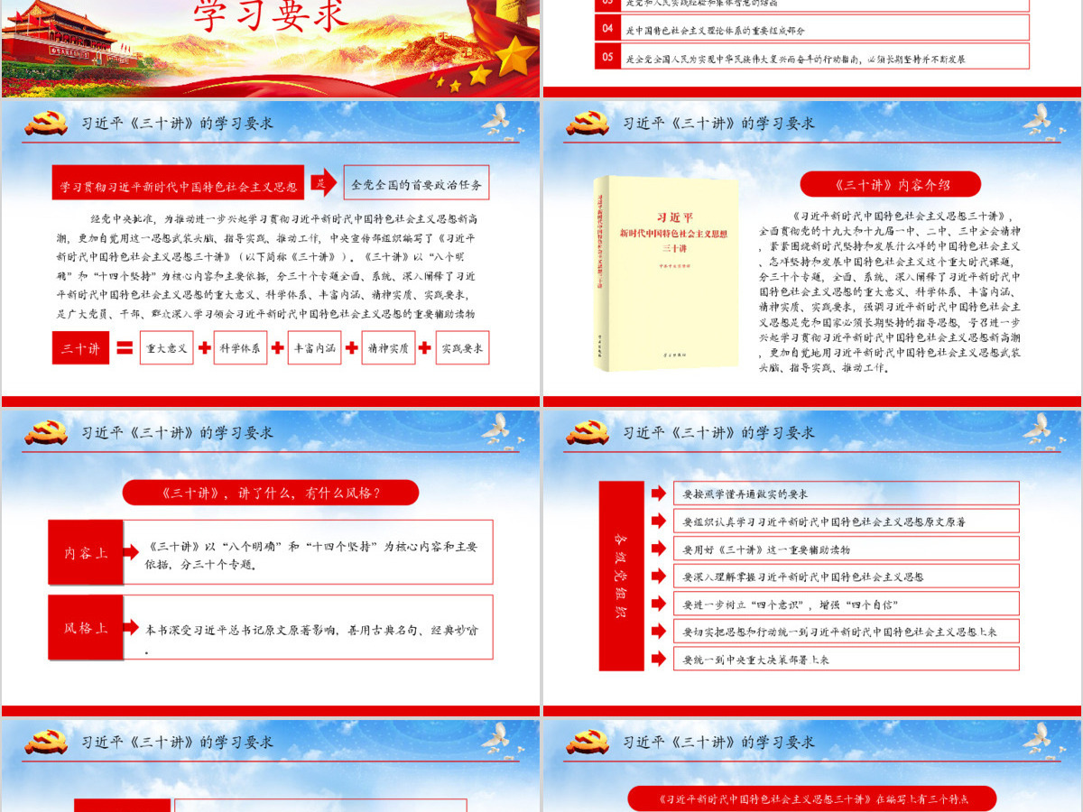 原创新时代中国特色社会主义思想三十讲ppt 原创新时代中国特色社会主义思想三十讲ppt