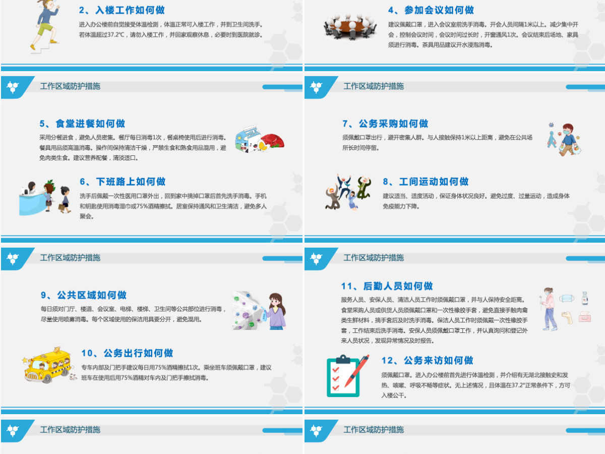 原创预防新型冠状病毒感染肺炎科普知识疫情防控PPT